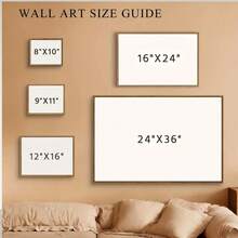 1 Piece Canvas Frame, Printed Mural, Pink Color, Natural Wilderness Illustration, Art Decoration, Bohemian Minimalist Zen Style Bedroom And Living Room, 16*24-12*24in