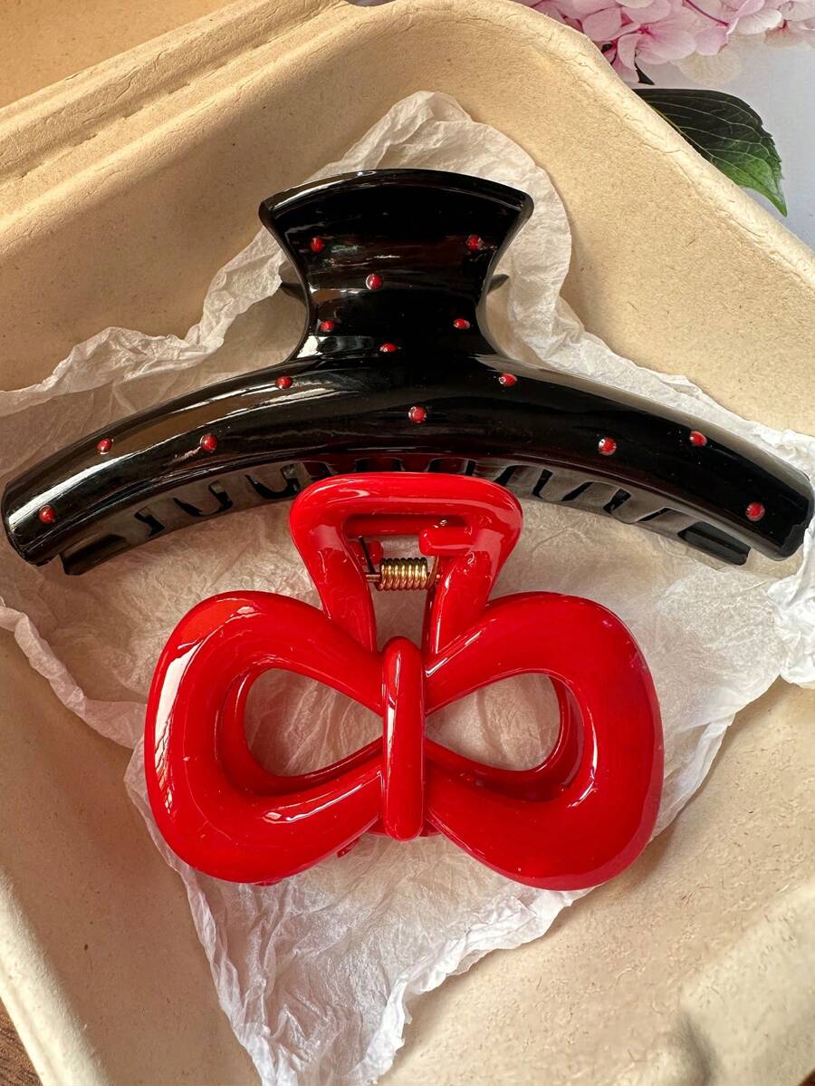 Bộ 2 kẹp tóc hình hoa trạng nguyên bằng acrylic nhiều màu thanh lịch dành cho nữ - Thích hợp để buộc tóc đuôi ngựa cao, kẹp sau đầu, phụ kiện hàng ngày dễ thương và đa năng cho mùa thu đông trở lại trường học, phụ kiện tóc kẹp tóc cho phụ nữ khi đi nghỉ