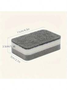 2pcs/6pcs/12pcs Multi-Functional Cleaning Sponges, Double Sided Scouring Pads, Washing Up Sponges, Premium Kitchen Sponges, Non-Scratch Sponge Cloths, Super Absorbent, Kitchen Cleaning Supplies