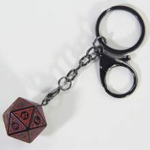 Pendant Dice Keychain, Creative D20 Dice Charm Keyring Lucky Gift For Hanging Accessories - D20 Pattern Keychain - View 20