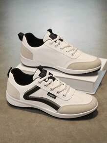 Plus Size Men's Lightweight Breathable Casual Sport Shoes, Comfortable Walking, Driving, Business, All Season, Spring/Summer