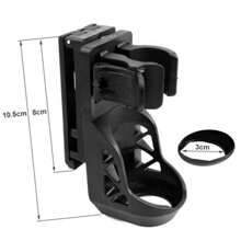 1pc 360° Rotatable Side-Opening Tactical Quick-Draw Flashlight Holster Waist Clip For Outdoor Camping Hiking - Multicolor - View 5