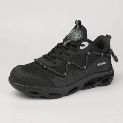 Steel Toe Sneakers For Men Comfortable Indestructible Safety Shoes Lightweight Slip-Resistant Composite Toe Work Shoes For Construction Industrial
