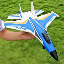 Helicóptero RC gris y blanco 4DRC, avión de combate RC, avión RC G1, avión RC de 2.4GHz con 2 baterías y estabilizador de giroscopio de 6 ejes, dron RC, juguete RC, juguete para niños, fácil de volar para principiantes adultos y niños, avión de pasajeros, regalo de Halloween/Navidad/Cumpleaños
