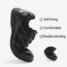 Black Mesh Cheerleading Shoes For Women, Sports Training Dance Ballet Gymnastics Tumbling Flexible Sneakers