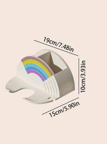 1pc Wall Mounted Hair Dryer Rack, Storage Rack, Hands-Free Hair Dryer Hanger, Bathroom Hair Dryer Storage Rack - Multicolor - View 13