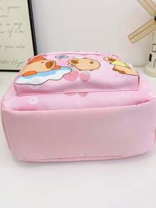 New Cartoon & Cute Backpack, Simple Fashion Casual Everyday Use - Multicolor - View 5