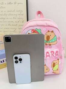 New Cartoon & Cute Backpack, Simple Fashion Casual Everyday Use - Multicolor - View 6