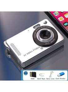 Mini Digital Camera For Use And Fun For Young Photographers Point And Shoot FHD 1080P Digital Cameras 700mAh Battery Capacity