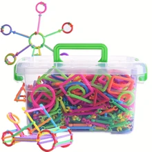 200pcs STEM Magic Wand Building Block Set - Teens Educational Construction Toy, Unleash Kids Imagination, Engineering Kit, Multicolor & Shapes, Perfect Gift For Birthday & Holidays