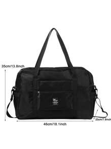 Fashionable Travel Handbag, Large Capacity Foldable Shoulder Bag, Backpack, School/Study Supplies Bag - Multicolor - View 9