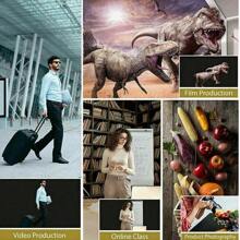 2x3M Professional Photography Backdrop - Wrinkle-Resistant Studio Background Cloth, Portable & Foldable For Live Streaming, Portrait Photography, Video Shooting & Product Display - Green - View 10