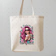 1 pieza/2 piezas/3 piezas Parches con patrón "Impulsado por café y sarcasmo" para aplicar con plancha en camisetas, sudaderas, pantalones vaqueros, bolsos, ropa, accesorios, máscaras, vaqueros, mochilas, sombreros y almohadas - Lavable y de larga duración