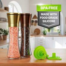 1入綠色可摺疊漏斗迷你家用塑料漏斗配硅膠摺疊漏斗，適合於油類分裝露營 - 綠色 - 查看 3