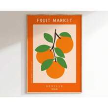 1pc Sangria Drink Negroni Canvas Painting Club Bar Shop Home Decor Cartoon Juice Mojito Aperol Spritz Canvas Painting No Frame