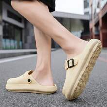 Women's New Lightweight Squish Feeling Slip-On Sandals Slippers