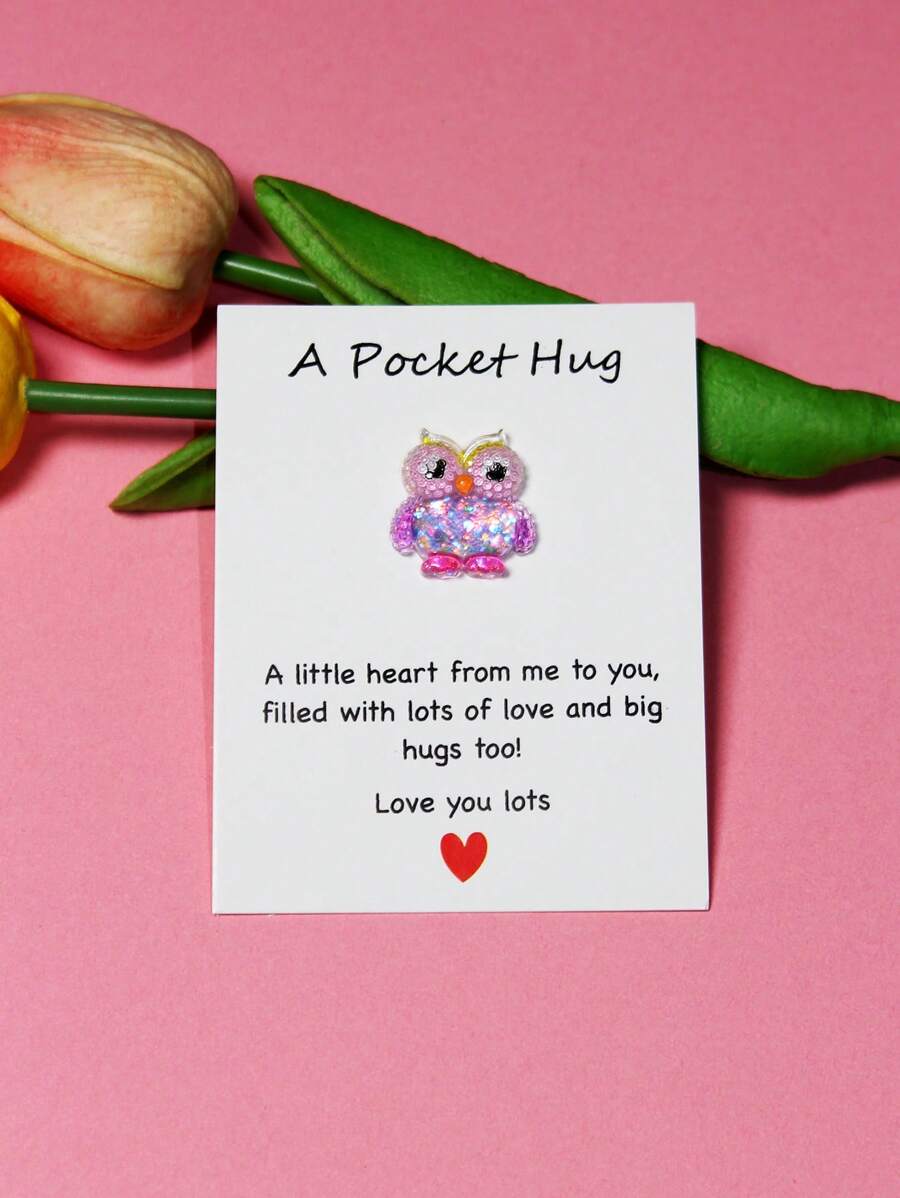 [Cute Animals, Pocket Hug Poetry Card] Pocket Healing Poetry Card|Mini ...