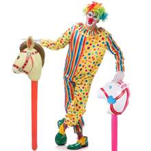 4件套动物充气棒，充气马头棒，充气棒，马头棒，动物头，节日礼物，装饰道具，游戏道具，个性化礼物，趣味礼物，派对装饰，恶作剧道具，摄影道具 - 彩色 - 查看 6