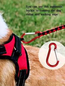 5-1pc Outdoor Sports Multicolor Aluminum Alloy Safety Buckle Keychain Climbing Button Climbing Button Carabiner Camping Hiking Hook, Multi-Purpose Keychain Clips For Home, Camping, Hiking, Traveling Accessories, Multi-Color Optional, Accessories, Keyring Function(Black Gourd Shaped)