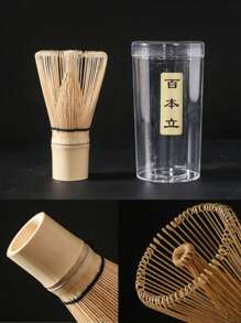 1pc/3pcs/4pcs Ceramic Matcha Set, Matcha Bowl, Matcha Whisk, Matcha Cup, Stirrer, Tea Scoop, Tea Bowl Set, Matcha Making, Dessert Pastry Making, Tea Drink Making Tools Set, Japanese Gift Box Tea Set, Song Dynasty Matcha Whisk Tool Set Back To School - Multicolor - View 10