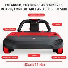 4 轮腹部滚轮，带自动回弹功能，健身家用腹肌训练器材，瘦腰