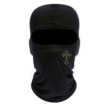 4pcs/2pcs/1pc Cross Printing Ski Mask Spring And Summer Balaclava Face Mask For Men Women UV Protection Windproof Scarf For Snowboard Motorcycle - Multicolor - View 16