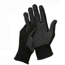 2 件装工作手套，耐磨触摸屏手套适用于建筑工地、园艺、劳动保护 - 彩色 - 查看 9