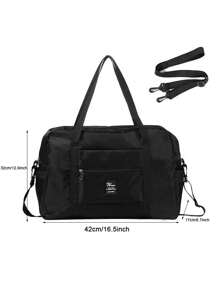 Fashionable Travel Handbag, Large Capacity Foldable Shoulder Bag, Backpack, School/Study Supplies Bag - Multicolor - View 13