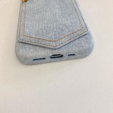 1 件复古牛仔风格 PU 皮革手机壳适用于 17 Air 16 16e 15 14 Plus 11 12 13 Pro Max、Pixel 10 9 Pro XL 6 7 8 Pro 6a 7a 8a 9a、Galaxy S25 S24 S21 S20 FE S22 S23 Plus Note 20 Ultra A03 A03S A04S A81 A12 A13 A14 A22 A23 A24 A32 A52 A71 4G A34 A42 A53 A54 5G A21 A21S 2020，经典优雅皮革手机保护套 - 淡藍+A - 查看 7