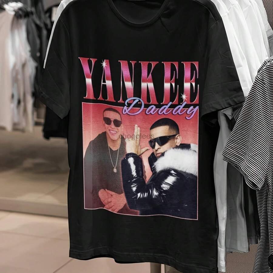 Daddy Yankee Shirt Daddy Yankee Concert T-Shirt Daddy Yankee Uni Shirt Daddy Yankee Sweatshirt Daddy Yankee Merch - Black - View 1