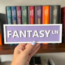 定制图书馆标志、书架街道标志、书香装饰、图书馆装饰、书架装饰、书立、做旧标志、异想天开、浪漫、书架礼物、多功能、可调节、浴室、客厅、卧室、学校、办公室、茶室、家庭、花园、慢夏日生活、夏季假期