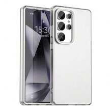 Schutzhülle mit hautfreundlicher Haptik für OPPO, VIVO, Apple, Poco, Honor, Redmi und Galaxy Geräte inkl. S25 Ultra, S25+, S25, S24 Ultra, S24+, S24 FE, S23 Ultra, S23+, S23 FE, A56, A55 - Weiss - Übersicht 2