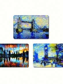 Custom Photo Magnets - Set Of 2/4/6/10, 5.08x5.08 Cm Personalized Refrigerator Magnets, Handmade Metal Wall-Mount Utility Hooks, Fashion Style Square Picture Magnets For Memories, Special Gift For Loved Ones Back-To-School Season Gifts - Rectangular Horizontal - View 25
