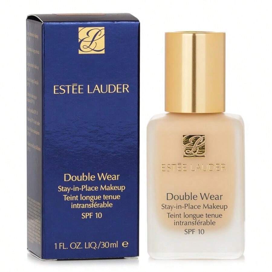 Estée Lauder Double Wear 持久性粉底液 SPF 10，30ml/1oz - Bone (1W1) - 查看 1