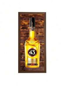 Framed Picture For Barbecue Corner And Bar 19x40cm - 09 Liquor - View 1