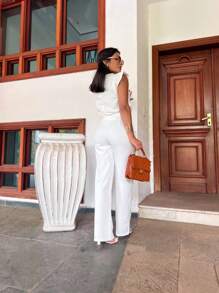 Twill Fabric Set - 白色 - 查看 4