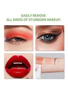 80片/包牛油果便携式卸妆湿巾用于深层清洁面部彩妆一次性旅行卸妆清洁 - 彩色 - 查看 4