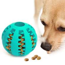 Silicone Pet Dog Toy Ball Interactive Bite-Resistant Chew Toy For Small Dogs Tooth Cleaning Elasticity Ball Pet Products 5/6/7cm - Multicolor - View 3