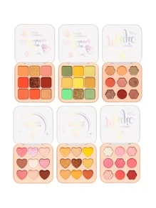 Eyeshadow Palette 9 Shades Matte, Satin, Glitter High Pigmentation - 05 - 查看 11
