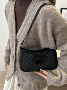 Fashionable Versatile High-End Niche Shoulder Bag For Women, 2025 New Model Underarm Bag, Shiny Ladies Handbag