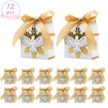 12 cajas de recuerdo para con cinta - Multicolor - Ver 8