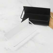 Fridge Side Magnetic Spice Organizer Rack, Multi-Function No-Drill Iron Wall Mounted Hanger - Multicolor - View 4