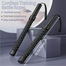 2pcs Portable Grip Non-Slip Fitness Grip Bars, Elastic Strength Training, Physical Non-Slip Fitness Equipment, Battle Rope Fitness Bars, Spring Steel Improvement Strength Workout Bars, Exercise Rope Portable Workout Bars, Fitness Bars For Home Fitness Strength Training Yoga Aid