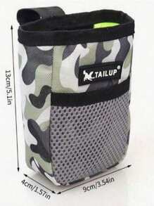 便携式狗狗训练袋，配有零食袋和奖励零食袋 - 非常适合户外活动和宠物训练