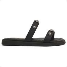 Birk Papete Women's Flatform Comfort Sandal With ABS And Straps - 黑色 - 查看 3