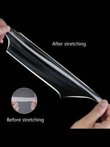 1 件纳米双面胶带，高粘度隐形胶带，厚丙烯酸纳米胶带 - 無色 - 查看 2