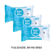 Kit com 3 Lenços Demaquilantes 20 UN cada - Bella Acto - Multicolorido - Visão 1