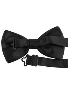1pc Men Adjustable Bowknot Classic Men Bowknot Ttailcoat Wedding Formal Bowknot Solid Color Bowknot Formal Party Wedding