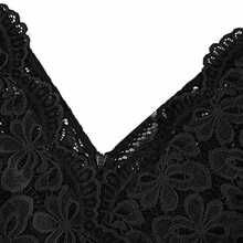 Women Midi Dresses - 黑色 - 查看 5