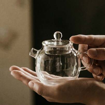1pc 150ml Mini Single Teapot, Suitable For Tea & Herbal Tea, Essential For Back To School Season